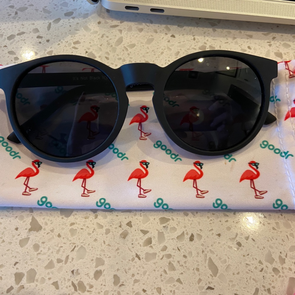 Goodr Sunglasses - Polarized  (It’s Not Black It’s Obsidian)